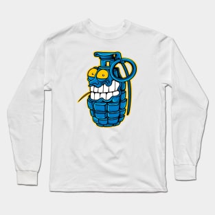 Crazy grenade Long Sleeve T-Shirt